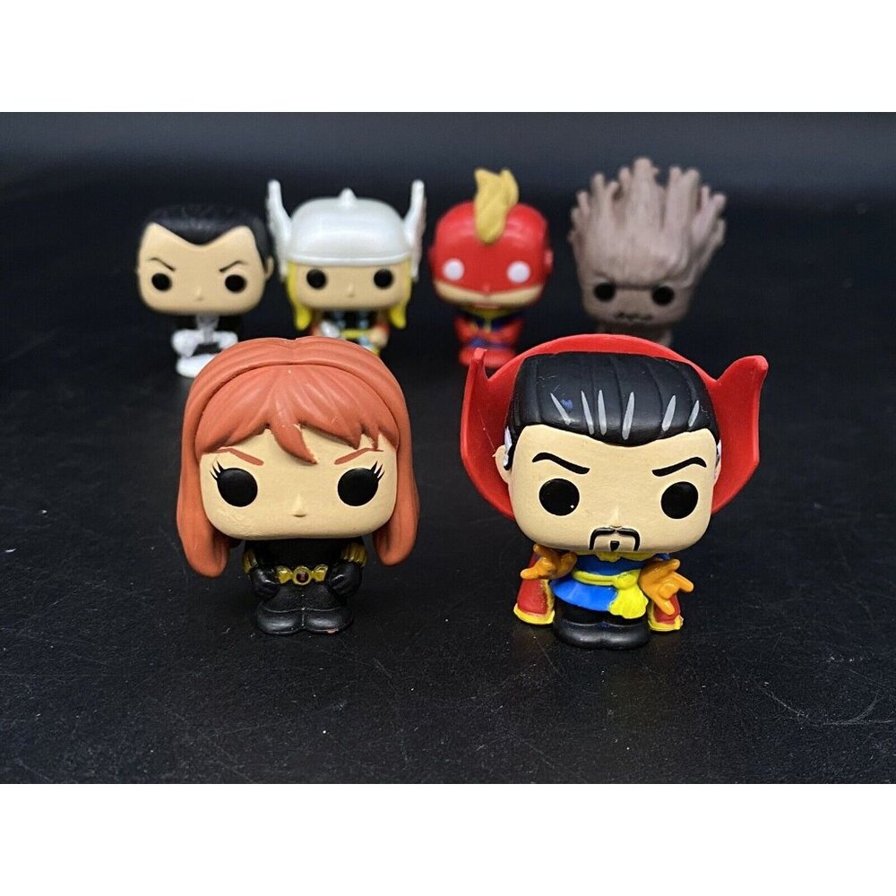 Funko Pop! Assorted Marvel/DC Mini Figures - Silver,‎ Red, Green, Black, Yellow - Picture 7 of 13